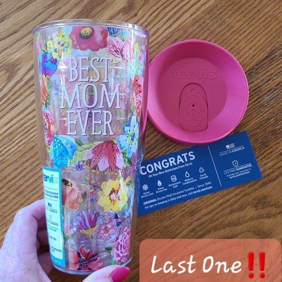 tervis Other - 🧋NWT‼️ Tervis brand "Best Mom Ever" double-wall 24oz insulated tumbler with lid